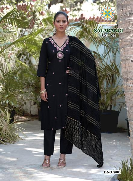 Passion tree satarangi vol-2 branded kurti wholesaler in kolkata